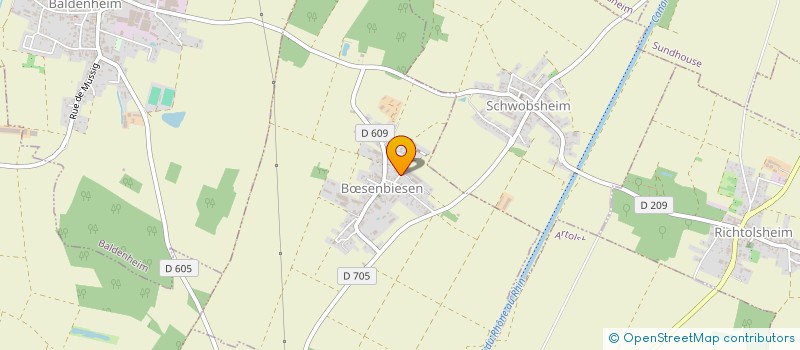 localisation de l'entreprise SARL ROHR  BSENBIESEN