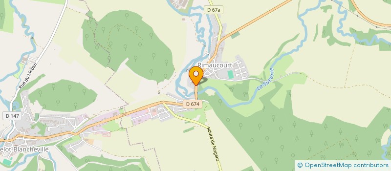 localisation de l'entreprise SARL ROITEL à RIMAUCOURT