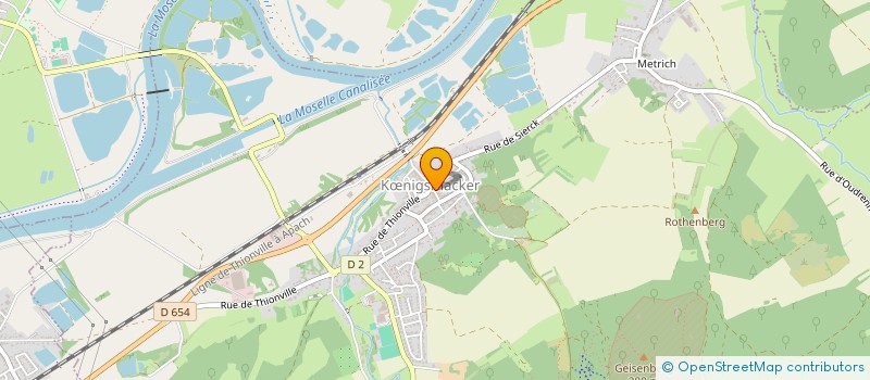 localisation de l'entreprise SARL ROL.AN  KNIGSMACKER