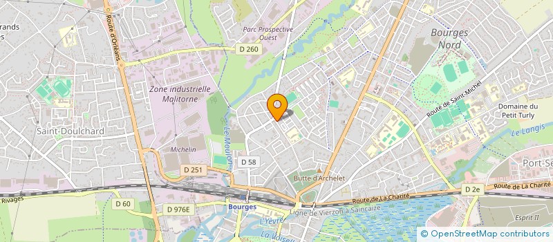 localisation de l'entreprise SARL ROLAB FRANCE à BOURGES