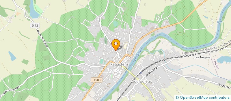 localisation de l'entreprise SARL ROLAND à RABASTENS