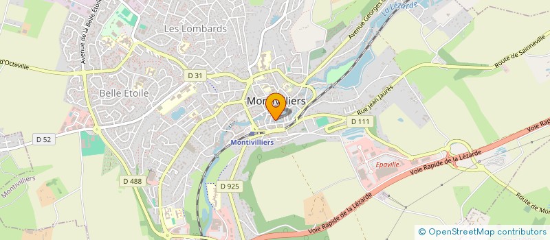 localisation de l'entreprise SARL ROLAND HAMEL à MONTIVILLIERS