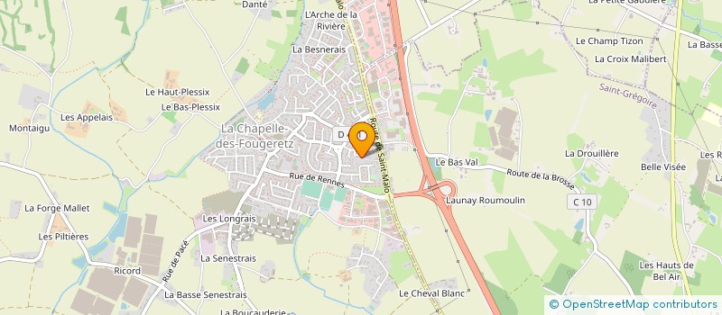 localisation de l'entreprise SARL ROLANN  LA CHAPELLE-DES-FOUGERETZ