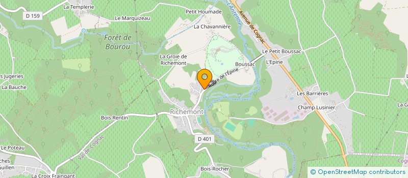 localisation de l'entreprise SARL ROLL EXPRESS à VAL-DE-COGNAC