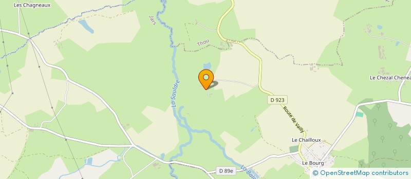 localisation de l'entreprise SARL ROMAIN FRERES  JARS