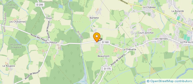 localisation de l'entreprise SARL ROMAIN WEBER  BRANGES