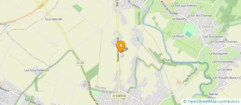 localisation de l'entreprise SARL ROMALBIN  FONTENAY-LE-COMTE