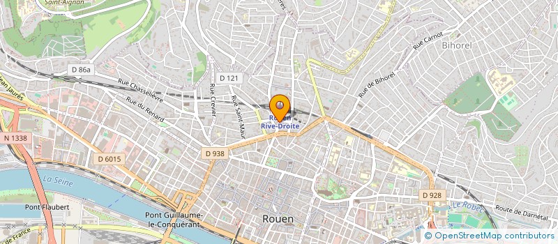 localisation de l'entreprise SARL ROMANE à ROUEN