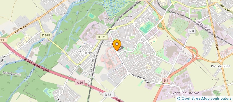 localisation de l'entreprise SARL ROMAVIL à GAUCHY