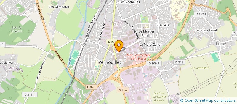 localisation de l'entreprise SARL ROMISKA à VERNOUILLET