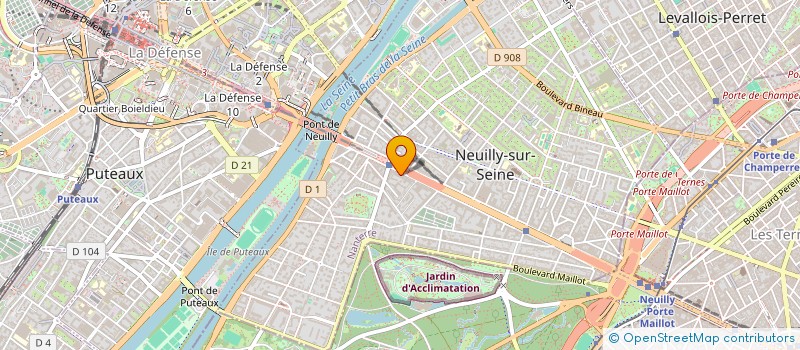 localisation de l'entreprise SARL ROMITO à NEUILLY-SUR-SEINE