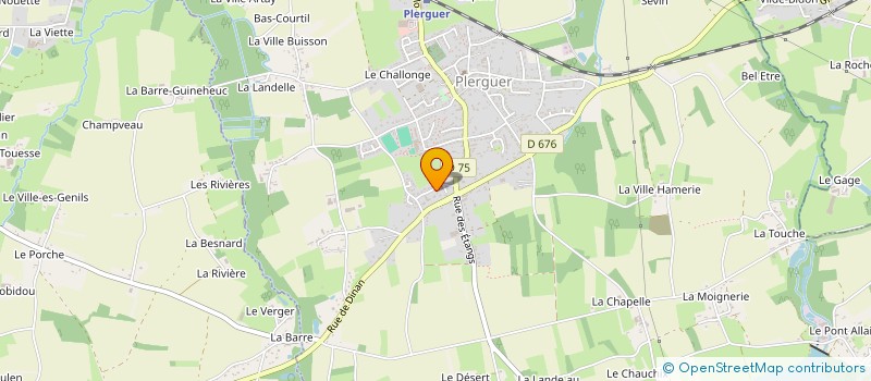 localisation de l'entreprise SARL RONDIN  PLERGUER