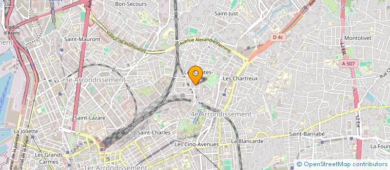 localisation de l'entreprise SARL RONI à MARSEILLE