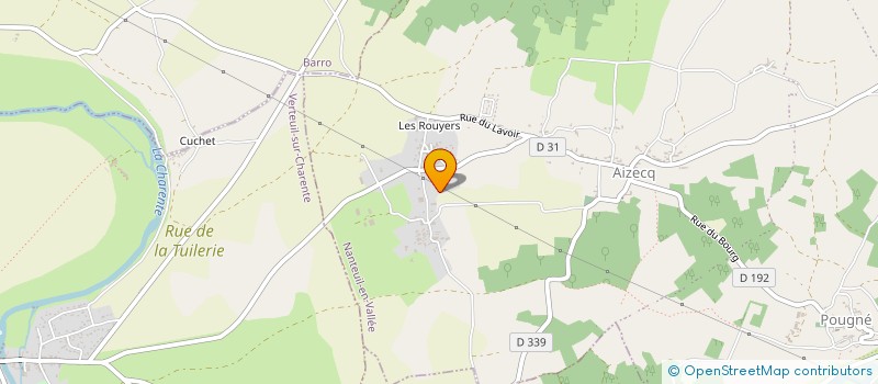 localisation de l'entreprise SARL RONTET à LES ADJOTS
