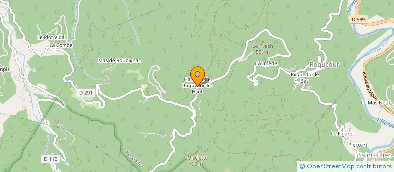 localisation de l'entreprise SARL ROQUEDUR'OIE à ROQUEDUR
