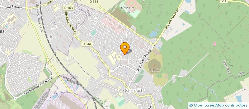 localisation de l'entreprise SARL ROQUES à OSTRICOURT