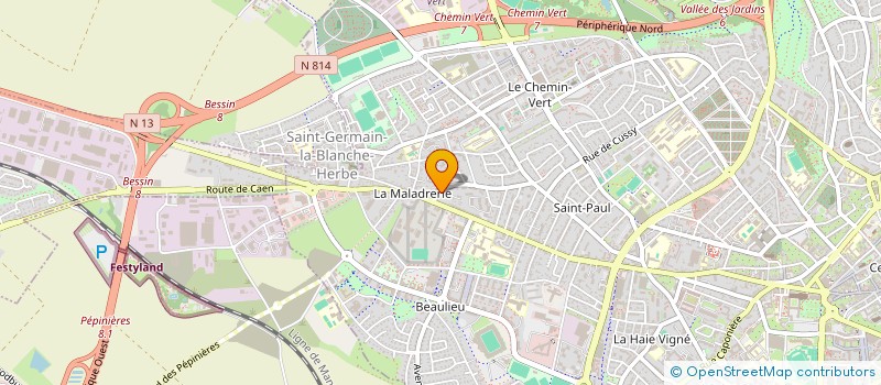 localisation de l'entreprise SARL ROSAIS à CAEN