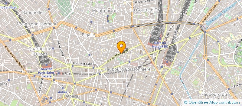 localisation de l'entreprise SARL ROSE EST L'IMMOBILIER  PARIS