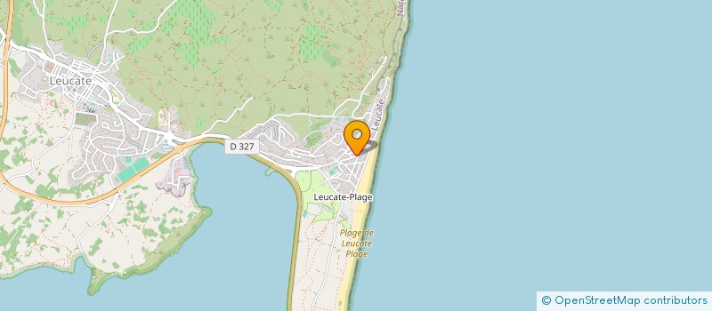 localisation de l'entreprise SARL ROSE ET LEON  LEUCATE