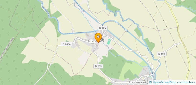 localisation de l'entreprise SARL ROSETTE à LOUVEMONT