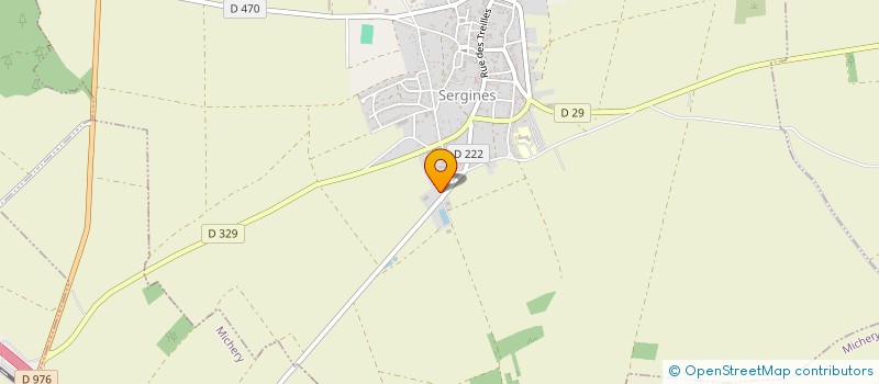 localisation de l'entreprise SARL ROSSIGNOL à SERGINES