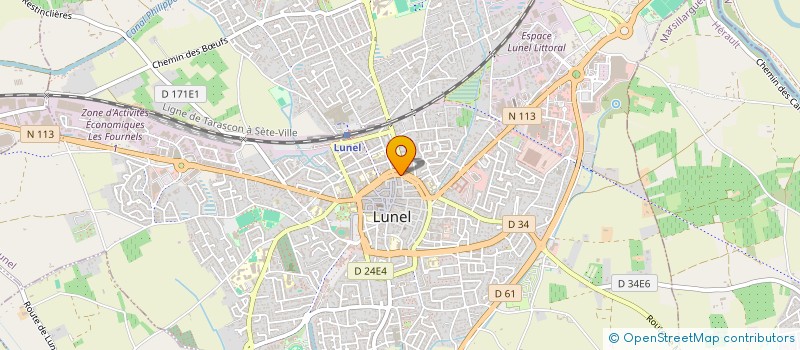 localisation de l'entreprise SARL ROSTAN  LUNEL