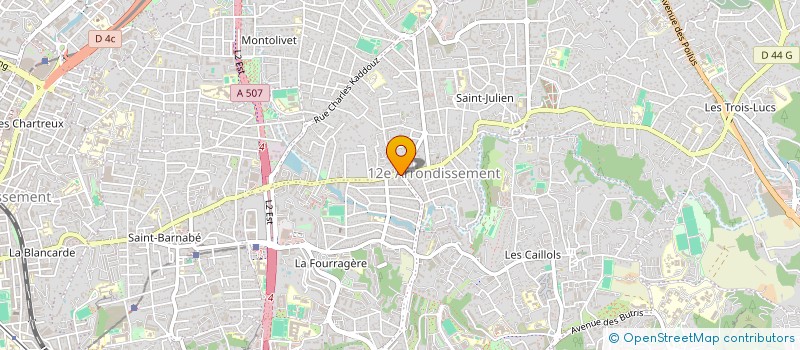 localisation de l'entreprise SARL ROTONDE BAR  MARSEILLE