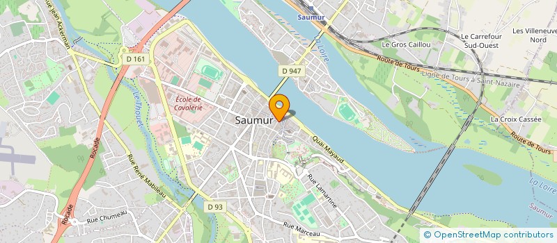 localisation de l'entreprise SARL ROUAULT à SAUMUR