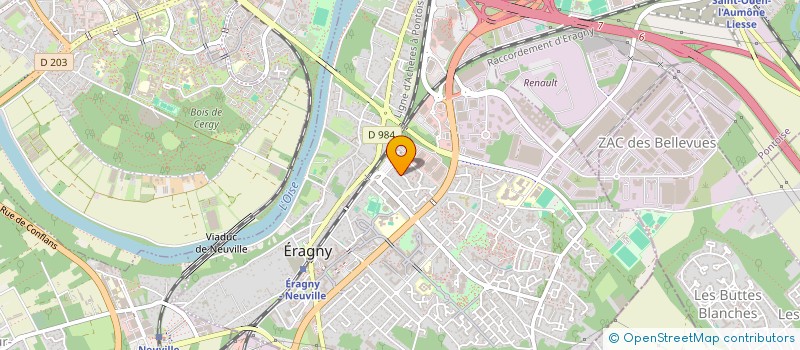 localisation de l'entreprise SARL ROUBA  ERAGNY-SUR-OISE