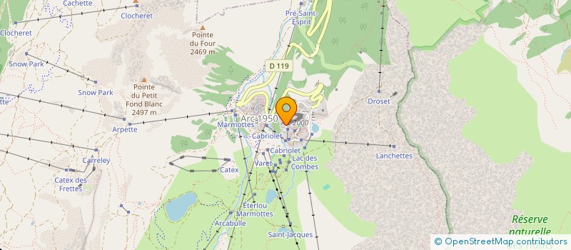 localisation de l'entreprise SARL ROUBYLLARD  BOURG-SAINT-MAURICE