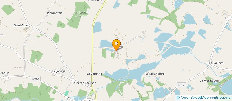 localisation de l'entreprise SARL ROUET-GRAND-CLEMENT à INGRANDES