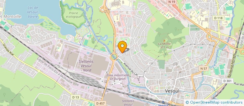 localisation de l'entreprise SARL ROUFF  PUSEY