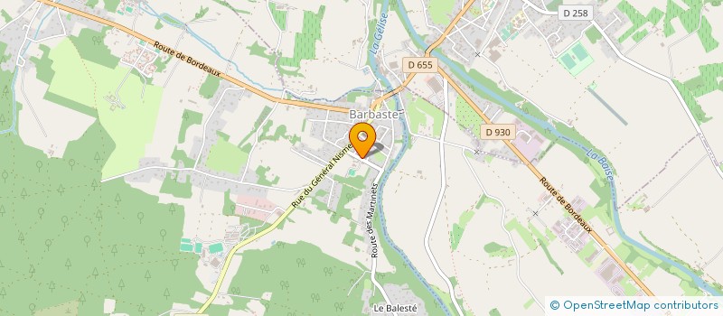 localisation de l'entreprise SARL ROUMAT SERGE ET FILS à BARBASTE