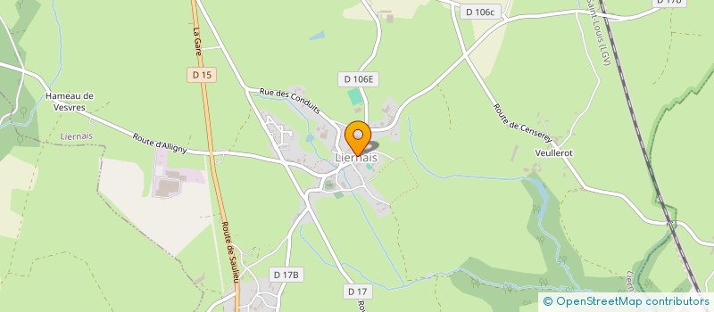 localisation de l'entreprise SARL ROUSSEAU  LIERNAIS