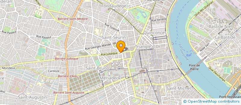 localisation de l'entreprise SARL ROUSSEAU THIERRY à BORDEAUX