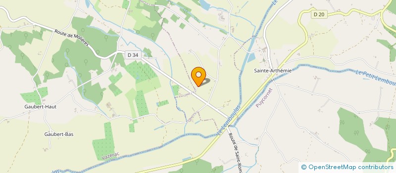 localisation de l'entreprise SARL ROUSSEL ET FILS  LABARTHE