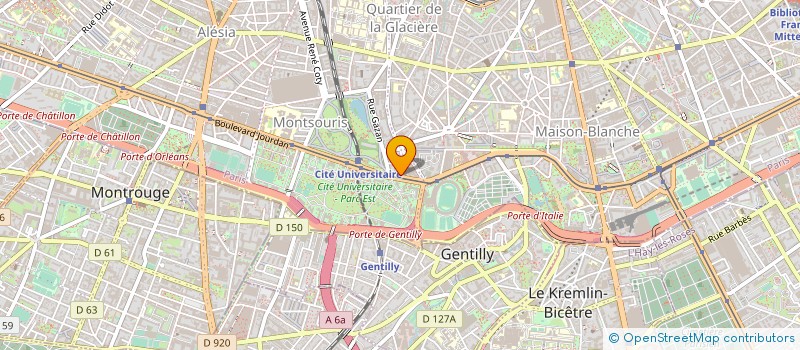 localisation de l'entreprise SARL ROUSSELET à PARIS