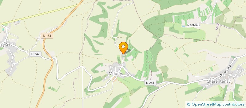 localisation de l'entreprise SARL ROUSSELLE TRAVAUX FORESTIERS à OUANNE