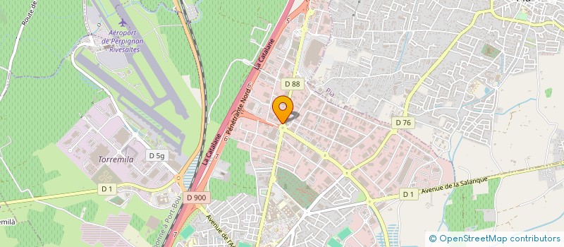 localisation de l'entreprise SARL ROUSSILLON LOISIRS à PERPIGNAN
