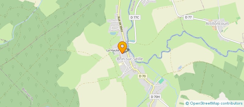 localisation de l'entreprise SARL ROUTE EXPRESS  BRIN-SUR-SEILLE