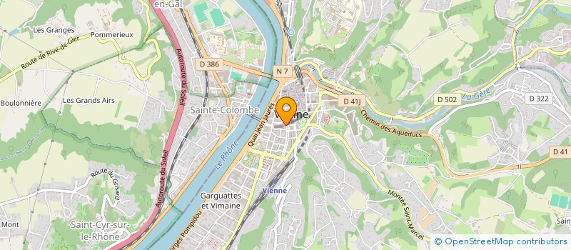 localisation de l'entreprise SARL ROX DEVELOPPEMENT à VIENNE