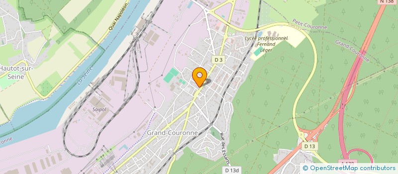 localisation de l'entreprise SARL ROXALE  GRAND-COURONNE