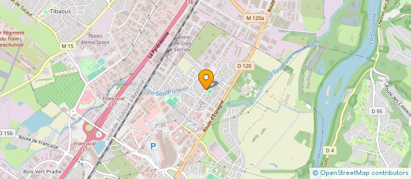 localisation de l'entreprise SARL ROXANE  ROQUES