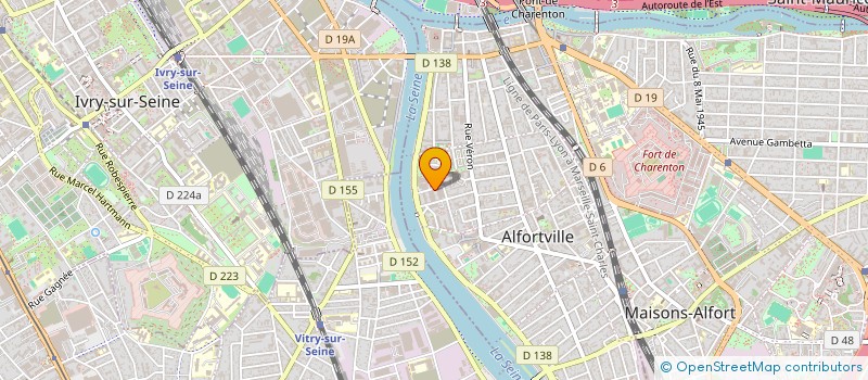 localisation de l'entreprise SARL ROYAL AZUR  ALFORTVILLE