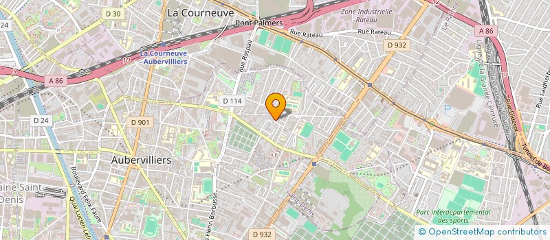 localisation de l'entreprise SARL ROYAL DISTRIBUTION  AUBERVILLIERS