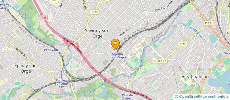 localisation de l'entreprise SARL ROYAL FOOD à SAVIGNY-SUR-ORGE