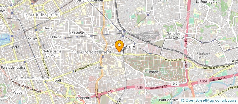 localisation de l'entreprise SARL ROYAL FOODS  MARSEILLE
