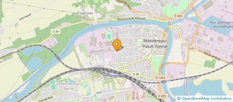 localisation de l'entreprise SARL ROYAL HUIT à VARENNES-SUR-SEINE