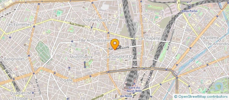 localisation de l'entreprise SARL ROYAL PAGNE 2000  PARIS