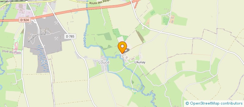 localisation de l'entreprise SARL ROYER à ECOUCHE-LES-VALLEES